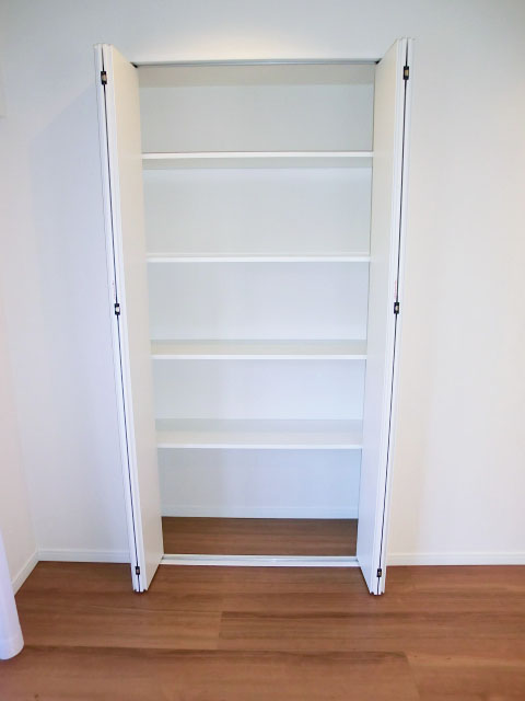 パセオ青山　窓から緑が見えるリビングダイニング　収納