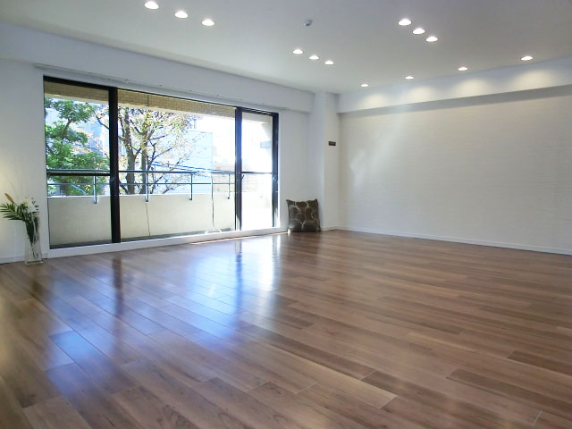 約25.7帖のリビングダイニングキッチン