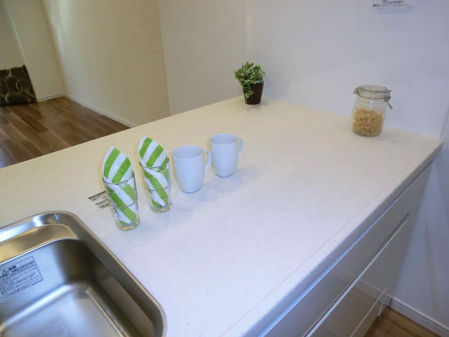 ゆったりサイズのキッチン