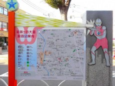 レジデンシャルステート砧　祖師ヶ谷大蔵駅周辺案内図
