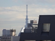 ディナスカーラ新宿　バルコニーからスカイツリーも見えます♪