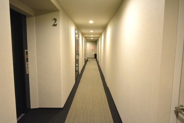 レジデンシャルステート砧　201号室玄関から