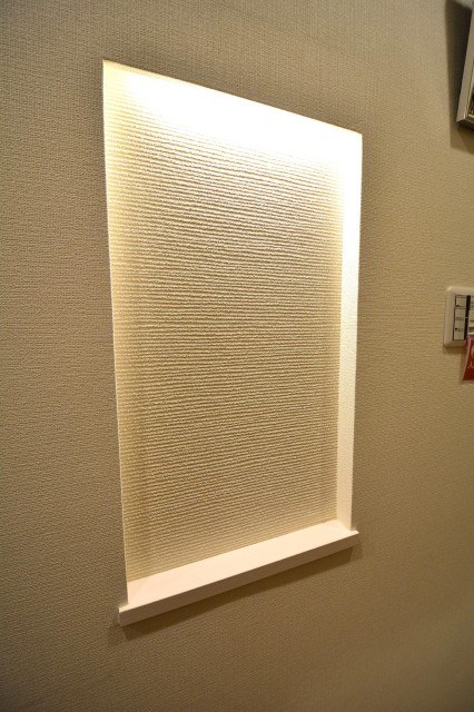 田町スカイハイツ 玄関横にはニッチ♪708