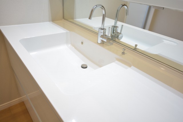 カウンター一体型洗面ボウル