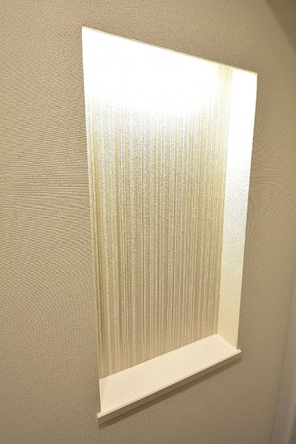 玄関横のニッチ