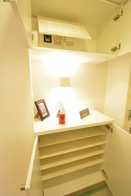 カウンター付きシューズBOX