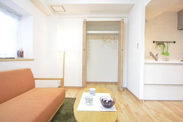 リビングのクローゼット