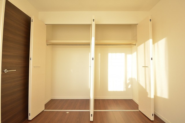 約4.6畳の洋室のクローゼット
