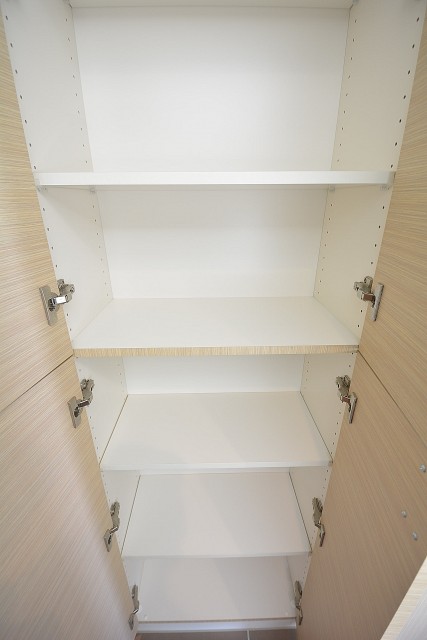 洗面室内の収納