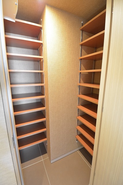 収納量◎のシューズインクローゼット