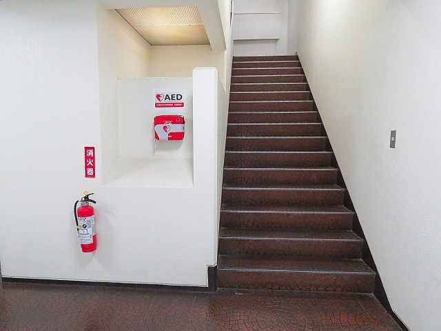 パシフィック馬事公苑前　共用階段