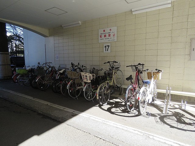 パシフィック馬事公苑前　駐輪場