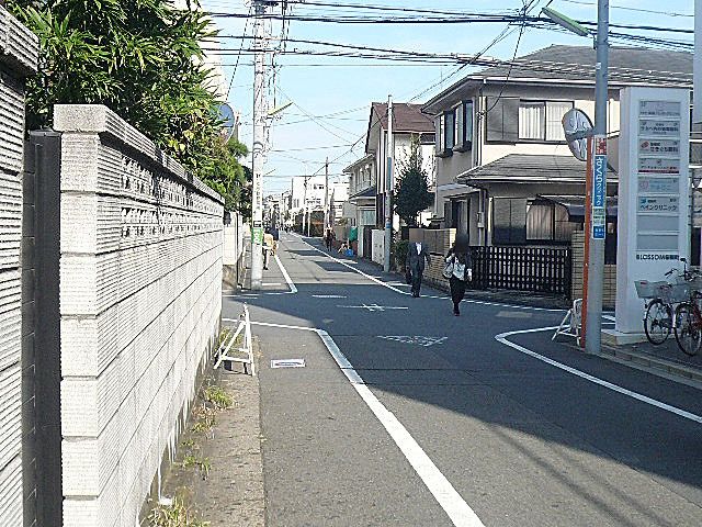 弦巻リハイム　マンションまでの道のり