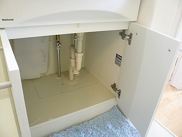 弦巻リハイム　洗面化粧台収納205