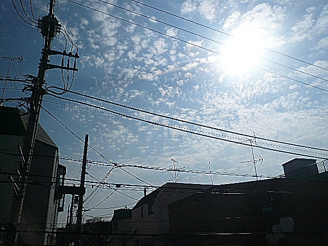 弦巻リハイム　2階からの眺望205