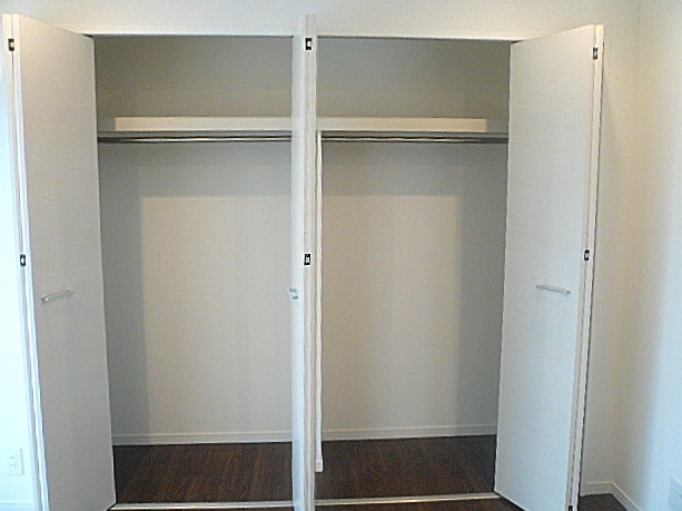 6.2帖の洋室　クローゼット◎
