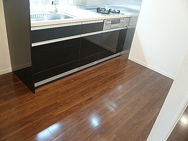 3.8帖のゆったりキッチン