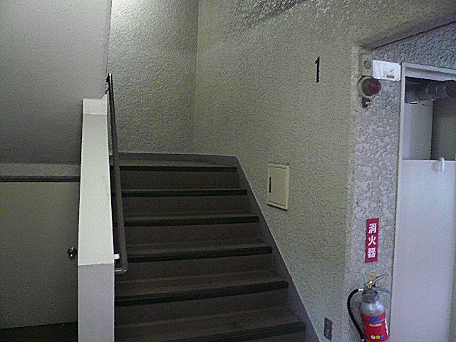 こちらの階段から