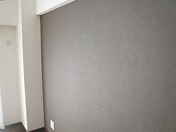 マンション駒場　7.1帖の洋室アクセントクロス