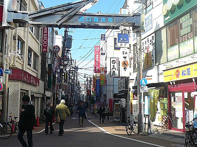 学芸大学駅　西口商店街