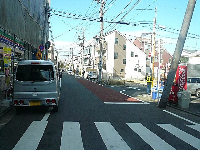 ライオンズマンション碑文谷　マンションまでの道のり