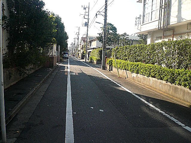 ライオンズマンション碑文谷　マンションまでの道のり