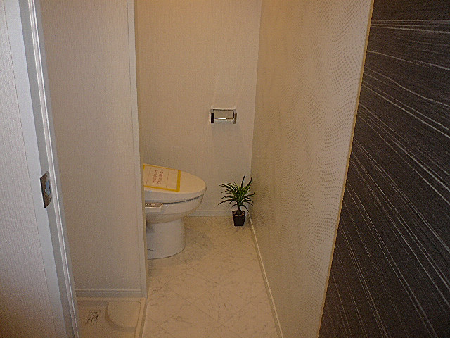 洗濯置き場・トイレです。