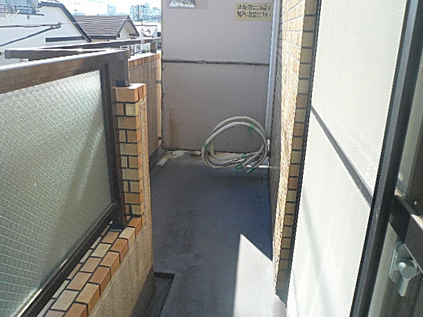 日当りバッチリなバルコニー　2.73㎡