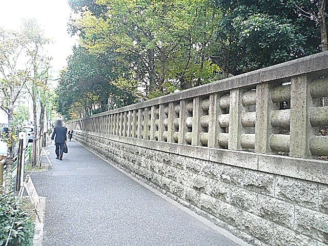 中銀築地マンシオン　マンションまでの道のり