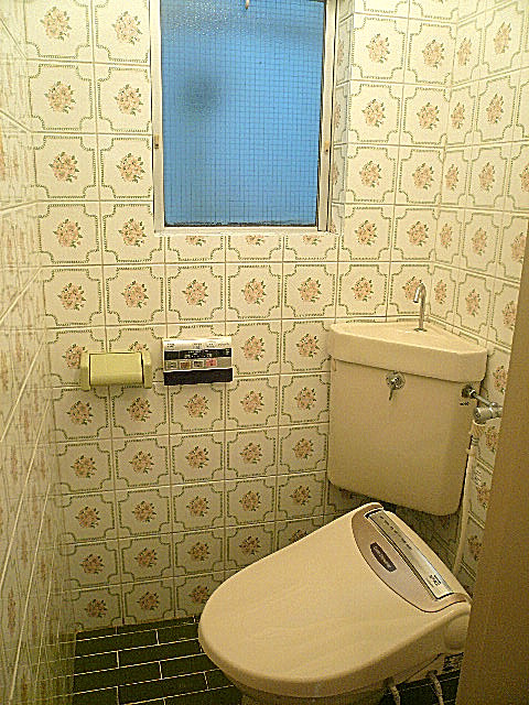 麻布網代マンション　2つ目トイレ　和室向かえにあります。