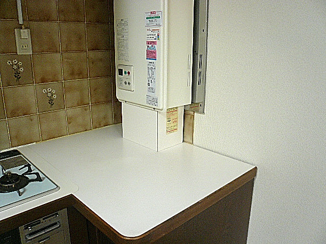 麻布網代マンション　キッチン　調理スペース