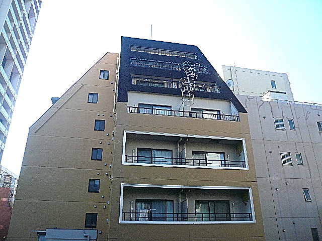 麻布網代マンション　5階からの眺望　ＬＤＫ側　