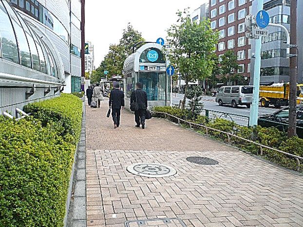 ヴェラハイツ日本橋箱崎　マンションまでの道のり