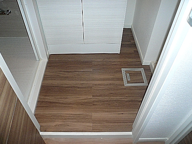 ヴェラハイツ日本橋箱崎　サニタリールームです。