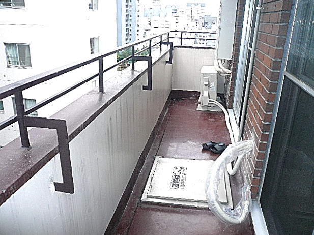 ヴェラハイツ日本橋箱崎　南東向きバルコニー8.03㎡