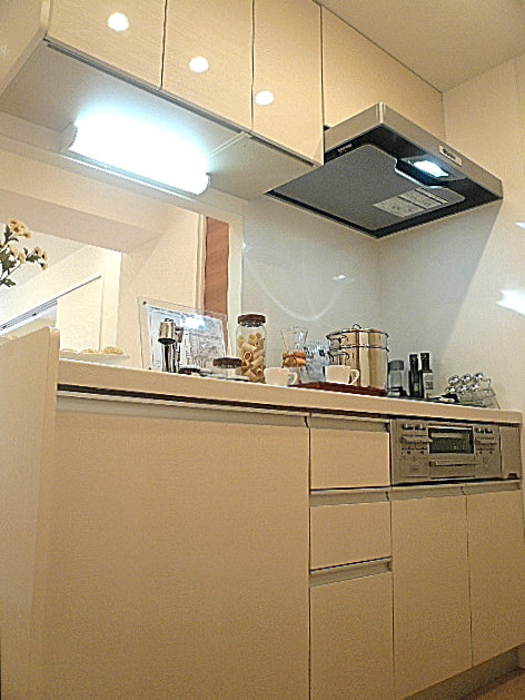 トーア新富マンション　LIXIL製システムキッチン