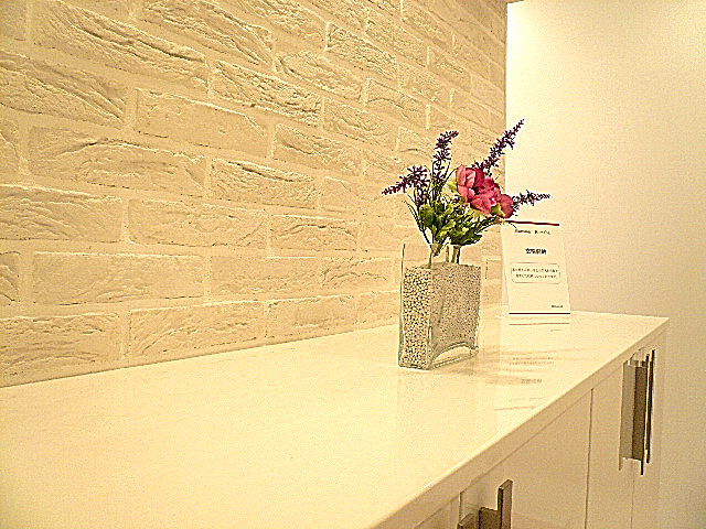 マンション駒場　カウンター付玄関収納