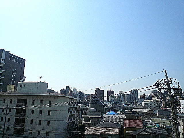 マンション駒場　3階からの眺望303