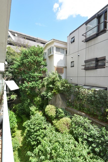 高輪中台マンション バルコニー