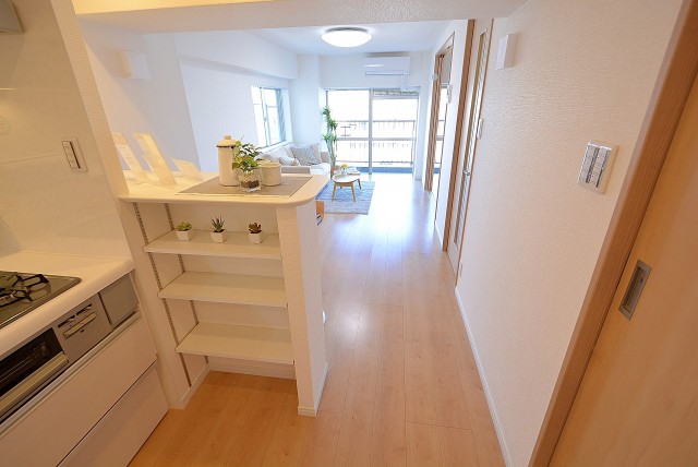 東海経堂マンション4F キッチン (10)