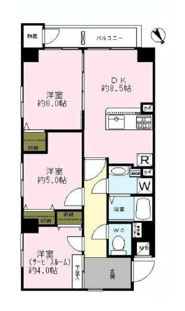 パークサイド文京　間取り