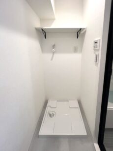 ライオンズマンション柿の木坂 洗濯機スペース