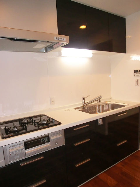 トキワパレス　コンクリート壁がオシャレなキッチン1109