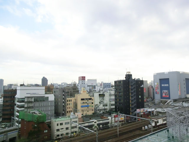 トキワパレス　バルコニーからの眺望1109