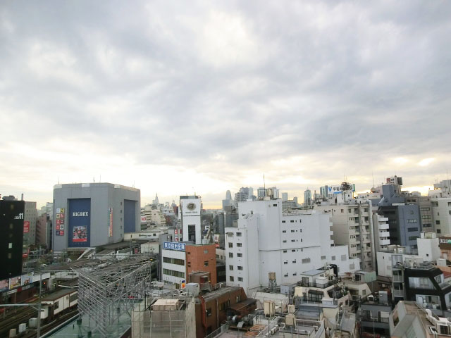 トキワパレス　バルコニーからの眺望1109