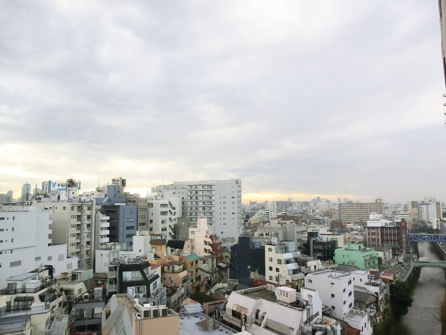 トキワパレス　バルコニーからの眺望1109