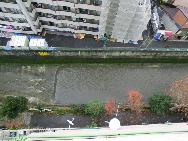 トキワパレス　バルコニーからの眺望1109