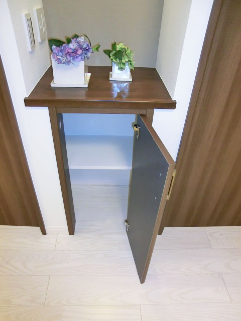 リビングダイニングのニッチスペース