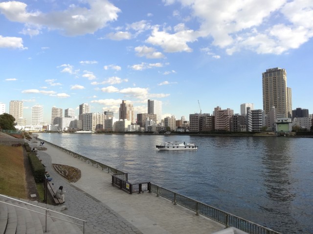 明石町アビタシオン　隅田川テラス