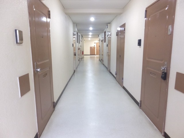 豊栄平町マンション　玄関